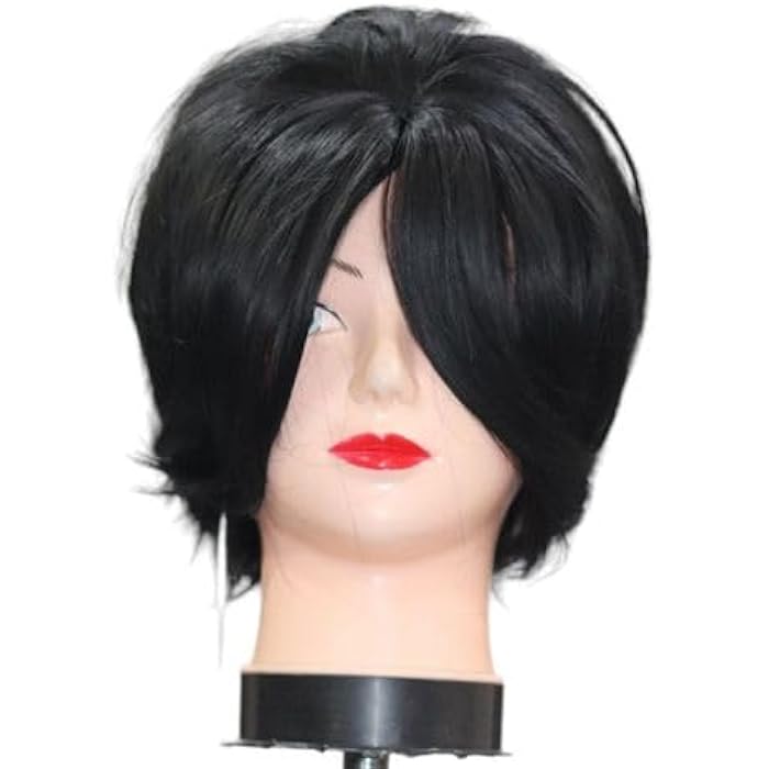 DILLARDS Wig Short Black Wig Suitable For Party - Image 4